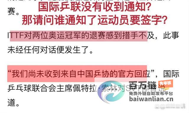 引发广泛质疑 国际乒联 调查组受质疑 自查 (引发广泛质疑的成语)